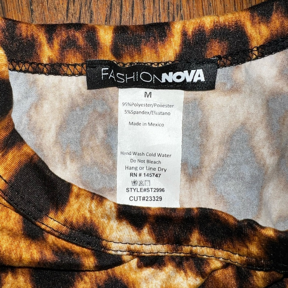 Leopard Print Two Piece - image 5